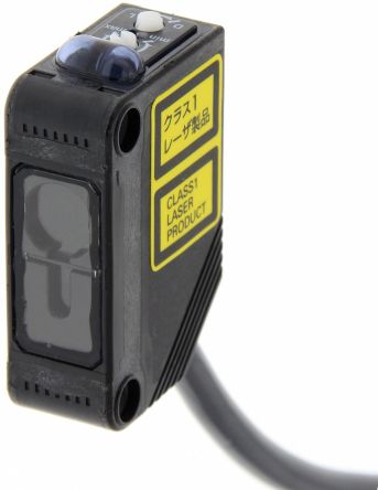 Omron Retroreflective Photoelectric Sensor, Block Sensor, 15 m Detection Range [E3Z-LR61 2M]; 214-7920