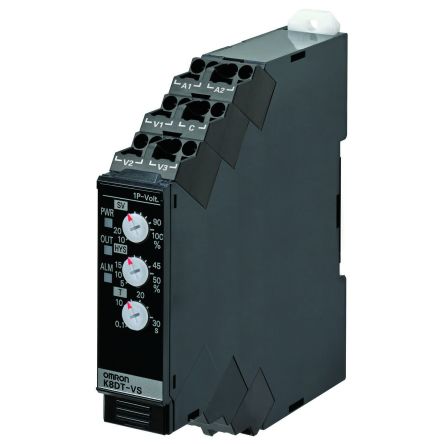 Omron Voltage Monitoring Relay, 1 Phase [K8DT-VS2TA]; 214-7950