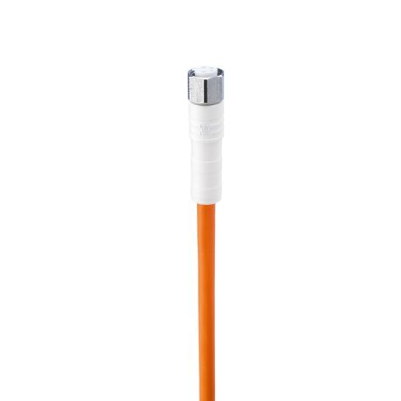 Omron Straight Female 4 way M8 to Unterminated Sensor Actuator Cable, 5m [Y92E-S08PP4S 5M]; 214-8018