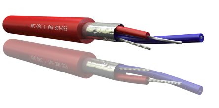 RS PRO 2 Core, 0.25 mm² CSA Screened, 3.5mm od, 100m, Red [0]; 214-9605