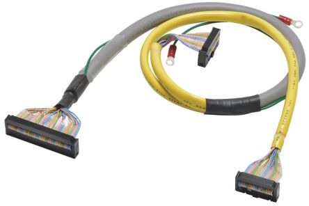 Omron Cable for Use with XW2Z, 2m Length, 1-Phase, 250 V [XW2Z-RO200-175-D1]; 215-3528