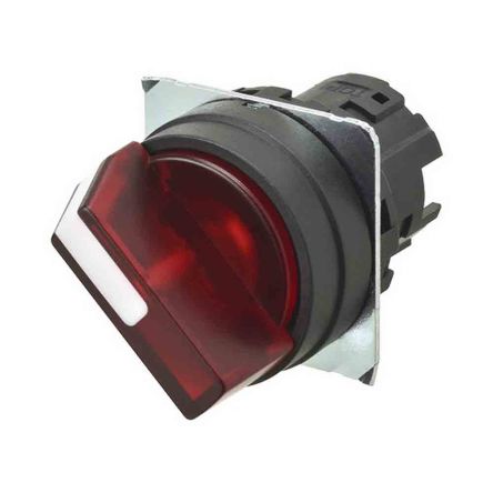 Omron A22NW Series 2 Position Selector Switch Head, 22mm Cutout [A22NZ-2BM-TRA]; 215-5279