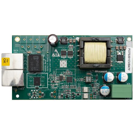 Microchip FB, PD with PD70201 12V 4A Power Detector for PD70201 for PD70201 [PD70201EVB47F]; 215-5995