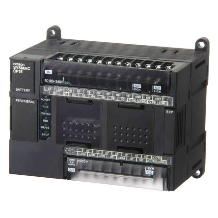 Omron CP1E Series PLC CPU for Use with CP1E, DC Input Input [CP1E-NA20DR-A]; 215-7343