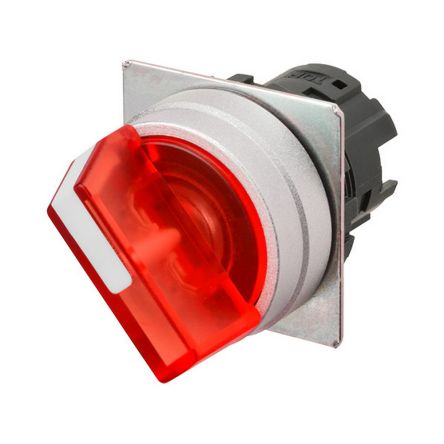 Omron A22NZ Series 2 Position Selector Switch Head, 22mm Cutout [A22NZ-2MM-TRA]; 215-7715