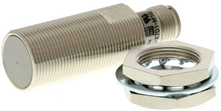 Omron Inductive Threaded Barrel Proximity Sensor, M18, 7 mm Detection, 2-Wire NC, 10 → 30 V dc [E2E-X7D2-M1G]; 215-7753