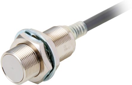 Omron Inductive Threaded Barrel Proximity Sensor, M18, 7 mm Detection, 2-Wire NO, 10 → 30 V dc [E2E-X7D2-N 5M]; 215-7755