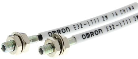 Omron Plastic Fibre Optic Sensor 4000 mm, IP50 [E32-LT11 2M]; 215-7757