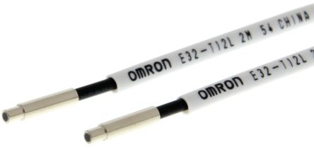 Omron Standard Fibre Optic Sensor 3900 mm, IP67 [E32-T12L 2M]; 215-7758