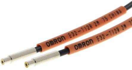 Omron Plastic Fibre Optic Sensor 1500 mm, IP67 [E32-T12R 2M]; 215-7759