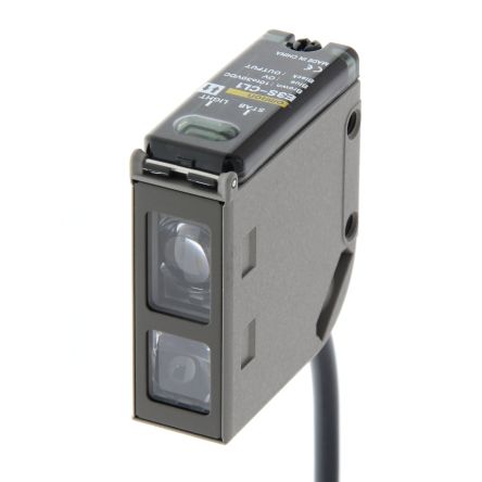 Omron Background Suppression Photoelectric Sensor, Block Sensor, 5 → 200 mm Detection Range [E3S-CL1 5M]; 215-7770