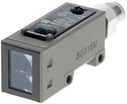 Omron Retroreflective Photoelectric Sensor, Block Sensor, 3 m Detection Range [E3S-CR16]; 215-7772