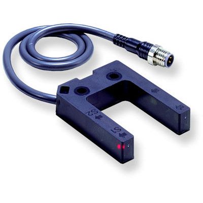 Omron Through Beam Photoelectric Sensor, Fork Sensor, 25 mm Detection Range [E3Z-G81-M1J-1 0.3M]; 215-7794
