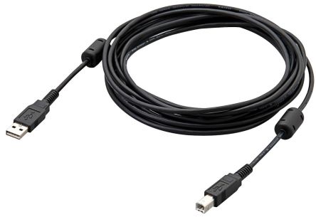 Omron, FH Series USB Cable, 5m Cable Length for Use with FH, FH-MT [FH-VUAB 5M]; 215-7820