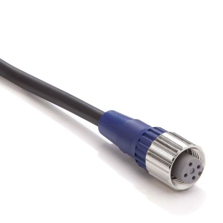 Omron 3 way M12 to Unterminated Sensor Actuator Cable, 5m [XS2F-LM12PVC3S5M]; 215-7917