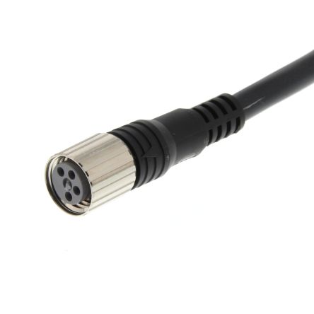 Omron Straight Female 4 way M8 to Unterminated Sensor Actuator Cable, 5m [XS3F-M421-405-R]; 215-7932