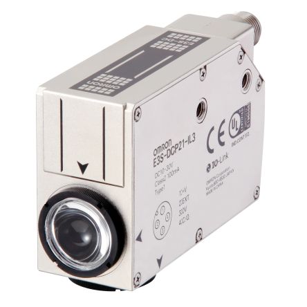 Omron Diffuse Reflective Photoelectric Sensor, Barrel Sensor, 10 mm Detection Range [E3S-DCP21-IL2]; 215-8112