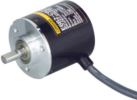 Omron E6B2-C Series Incremental Incremental Encoder, 360 ppr, NPN Open Collector Signal, Radial, Thrust Type, 6mm Shaft [E6B2-CWZ6C 360P/R 0.5M]; 215-8863