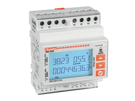 Lovato 3 Phase LCD Energy Meter [DMED330]; 216-8275