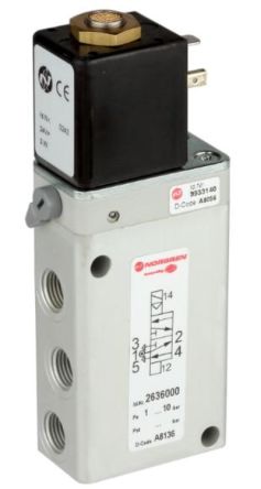 Norgren Pneumatic Solenoid Valve - Solenoid 2636 Series [2636000024702400]; 218-0154