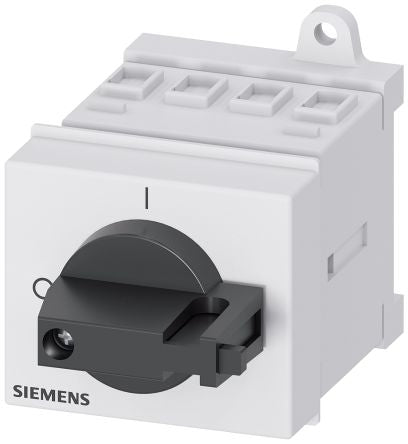 Siemens 4 Pole DIN Rail Isolator Switch - 16A Maximum Current [3LD2030-1TL11]; 218-3292