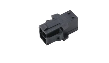 Molex, 172767 Plug Connector Housing, 4.2mm Pitch, 4 Way, 2 Row [172767-3004]; 218-6228