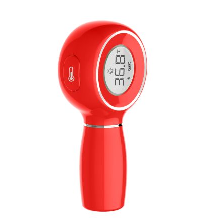 RS PRO Infrared Thermometer, 0°C Min, +60°C Max, ±0.2 °C Accuracy, °C and °F Measurements [0]; 218-6858