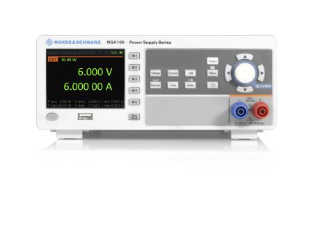 Rohde & Schwarz NGA100 Series Bench Power Supply, 0 → 35V, 6A, 1-Output, 40W [NGA101]; 219-2285