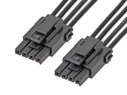 Molex 4 Way Female Ultra-Fit to 4 Way Female Ultra-Fit Wire to Board Cable, 600mm [217465-1043]; 219-2998