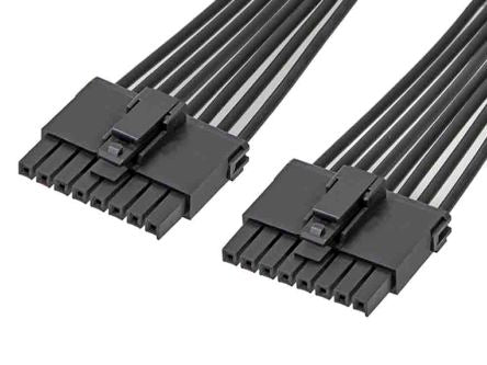 Molex 8 Way Female Ultra-Fit to 8 Way Female Ultra-Fit Wire to Board Cable, 150mm [217465-1081]; 219-3006