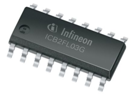 Infineon ICB2FL03GXUMA2 LED Driver IC, 18 V dc 16-Pin DSO-16 [ICB2FL03GXUMA2]; 219-5973