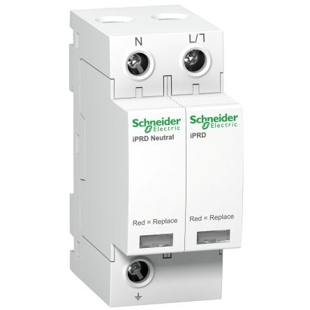 Schneider Electric Surge Protector, 50kA, DIN Rail Mount [A9L40500]; 219-8277