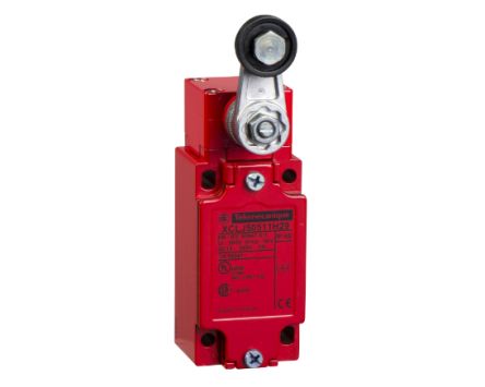 Telemecanique Sensors XCLJ Series Roller Lever Limit Switch, 1NC/1NO, IP66, Zinc Alloy Housing, 500V ac Max, 10A Max [XCLJ50511H29]; 220-1352