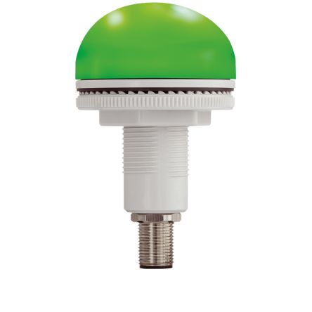 RS PRO Green Multiple Effect Beacon, 12 → 24 V, Panel Mount, LED Bulb, IP66 [0]; 220-4997
