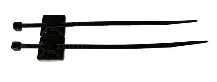 RS PRO Cable Tie, MOUNT AND TIE ASSEMBLY, Black Nylon, Pk-50 [0]; 220-6248