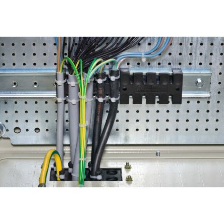 Schneider Electric Cable Tie, Cable Clip, Pk-10 [NSYSCCDINLG75]; 220-6421