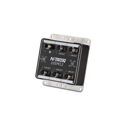 N-Tron 5 Port Ethernet Switch [105M12]; 220-8476