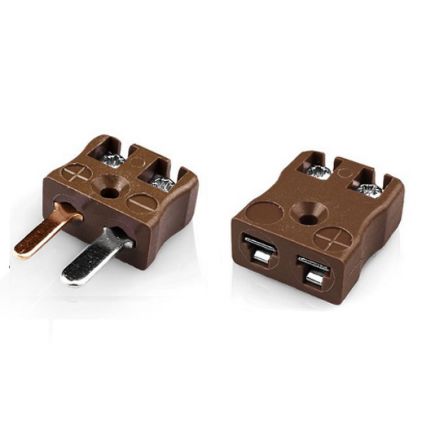 RS PRO Miniature Thermocouple Connector for Use with Thermocouple, 4mm Probe, IEC, RoHS Compliant Standard [0]; 220-9515
