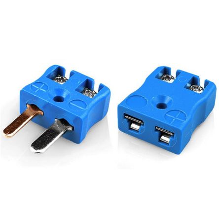 RS PRO Miniature Thermocouple Connector for Use with Thermocouple, 4mm Probe, ANSI, RoHS Compliant Standard [0]; 220-9516