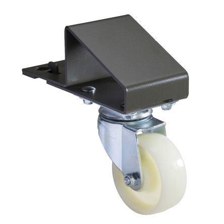 Schneider Electric Castor Wheel, 100kg Capacity, 80mm Wheel [NSYSTW]; 221-0813