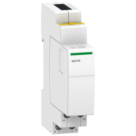 Schneider Electric Auxiliary Contact, 1NO, DIN Rail Mount, Acti 9 Iact24 [A9C15924]; 221-1100