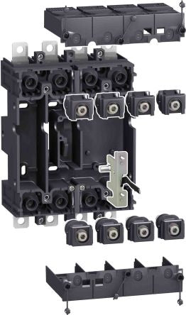 Schneider Electric Compact Nsx Plug-in Base for use with Compact Nsx 100/160/250 [LV429267]; 221-1166
