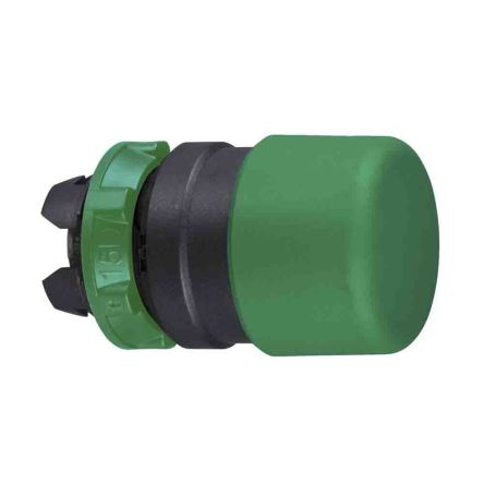 Schneider Electric Harmony XB5 Series Green Push Button Head, 22mm Cutout [ZB5AC34]; 221-1977