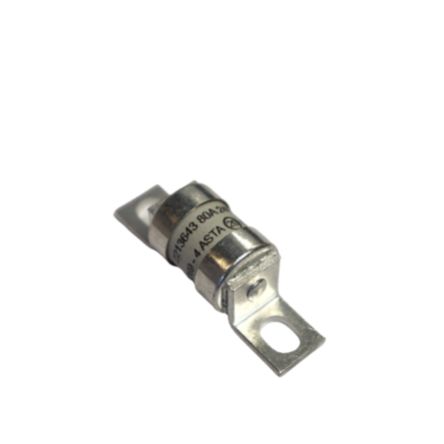 RS PRO 80A Bolted Tag Fuse, 120 V dc, 240V ac, 41.8mm [0]; 221-3643