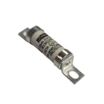 RS PRO 20A Bolted Tag Fuse, 350 V dc, 690V ac, 63.5mm [0]; 221-3650
