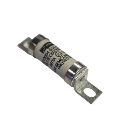 RS PRO 63A Bolted Tag Fuse, 350 V dc, 690V ac, 63.5mm [0]; 221-3664