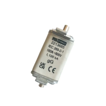 RS PRO 160A NH Fuse, NH00, 415V ac [0]; 221-3685