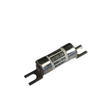 RS PRO 25A Slotted Tag Fuse, A1, 250 V dc, 415V ac, 44.5mm [0]; 221-3694