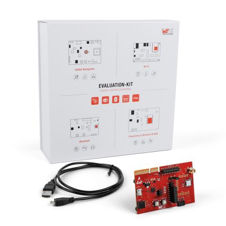 Wurth Elektronik Wirepas™ Sensor Node Module Evaluation Kit Radio Module [2611097021021]; 222-0860