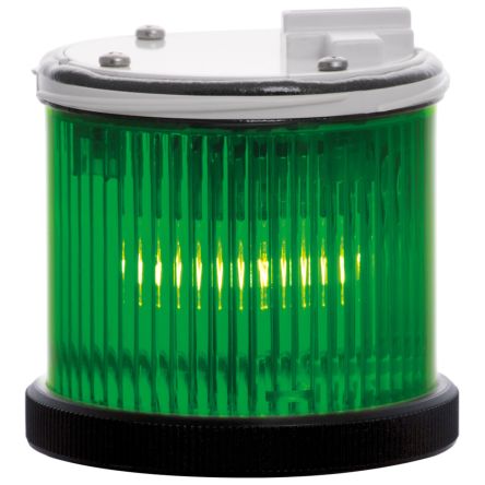 RS PRO Green Steady Effect Light Module, 12/240 V ac/dc, BA 15d Bulb, IP66 [0]; 222-2430
